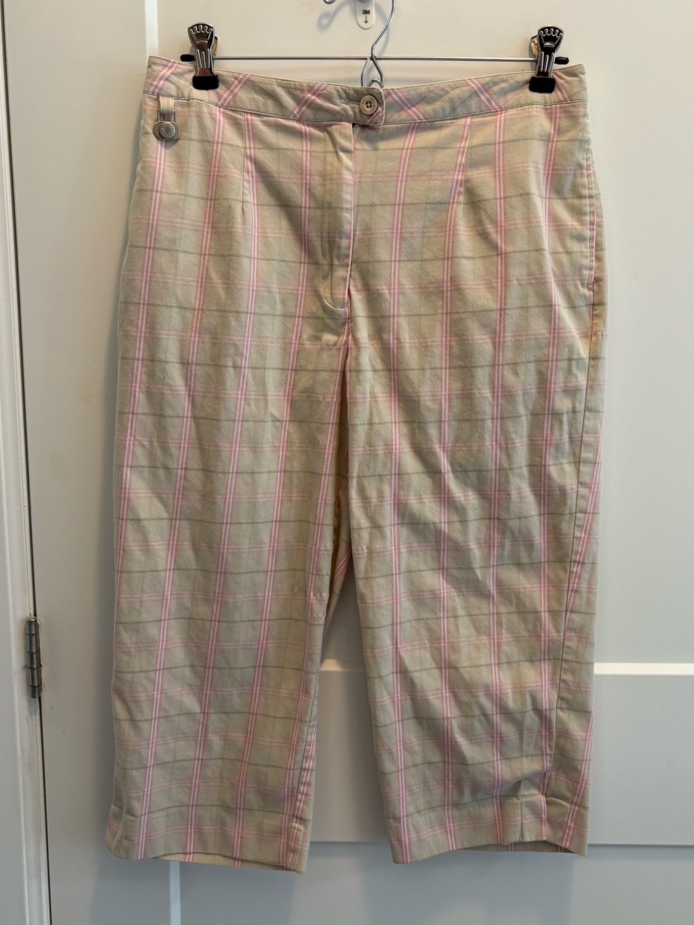 Vintage y2k Tabi Golf plaid capris - #12